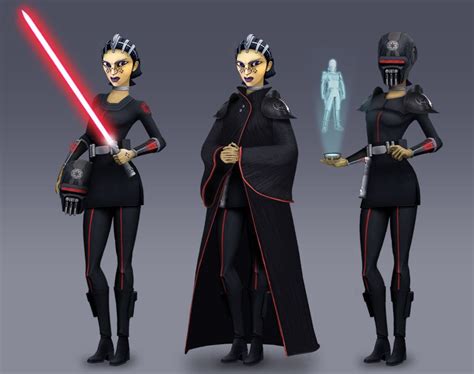 Imperial Inquisitor Barriss By Engelha5t On Deviantart Star Wars