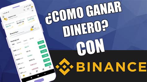 BINANCE COMO GANAR DINERO CON BINANCE GANA BITCOIN SIN ESFUERZO