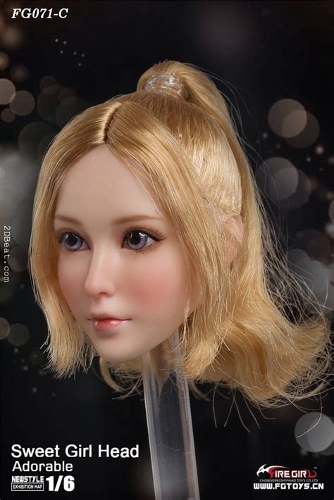 Fire Girl Fg071 16 Sweet Girl Head Sculpt 2dbeat Hobby Store