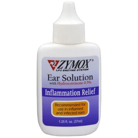 Zymox Pet Ear Solution Whydrocortisone