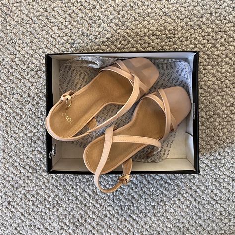 Novo Nude Heels Only Worn Once Platform Shape With Depop