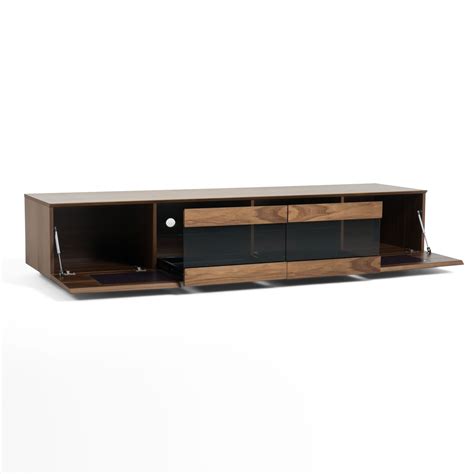 Modrest Frost Modern Walnut Tv Unit At Futonland