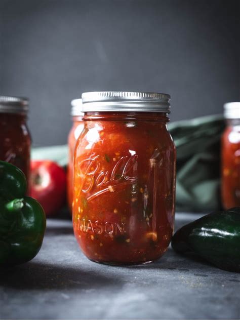 The Best Homemade Canning Salsa Recipe | The Rustic Elk