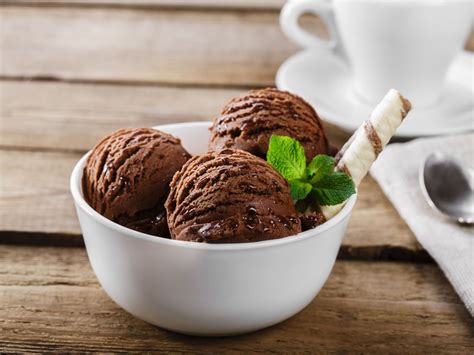 Glace au chocolat à la sorbetière Recette de Glace au chocolat à la