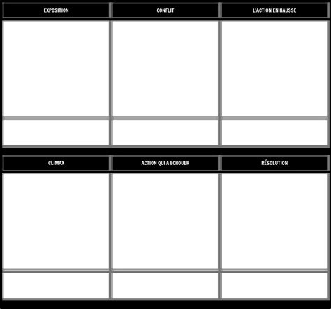 Modèle De Storyboard De Contour Dhistoire Storyboard