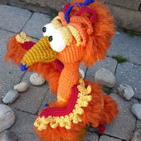 Amigurumi Pattern Felix The Phoenix English Version Etsyde In 2023