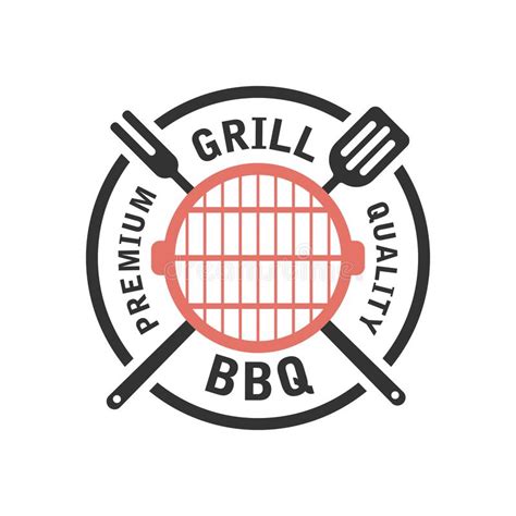 Barbecue And Grill Label Bbq Emblem And Badge Design Restaurant Menu