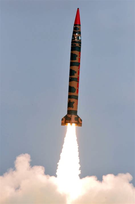 Pakistan tests nuclear-capable missile as arms race intensifies