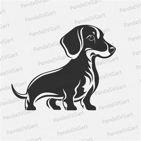 Dachshunds Svg Dog Svg Dachshund Silhouette Dachshund Tattoo