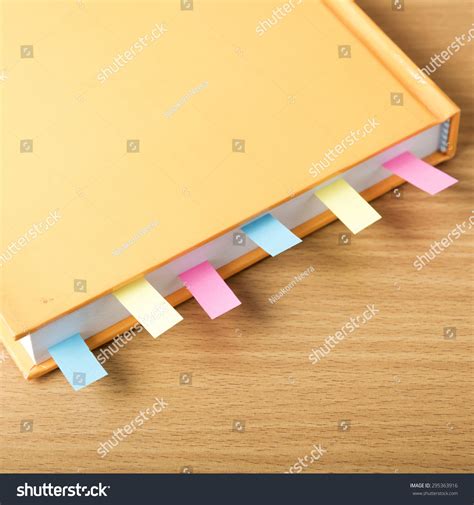 Sticky Notes Book Over Royalty Free Licensable Stock Photos