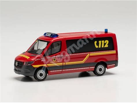 MB Sprinter MTW Feuerwehr Do Herpa 949583 H0 1 87 MB Sprinter MTW