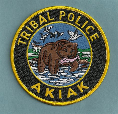 Akiak Alaska Tribal Police Patch