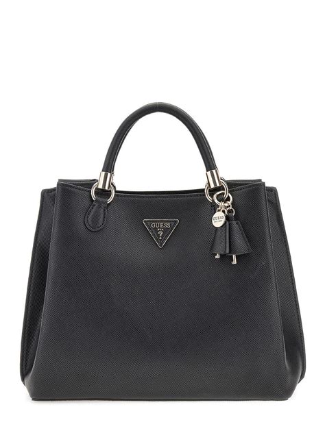 Guess Gizelle Borsa A Mano Con Tracolla Nero Acquista A Prezzi Outlet