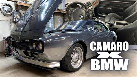 This Fusion Of A 68 Camaro Body On A BMW 540i V8 Touring Is A