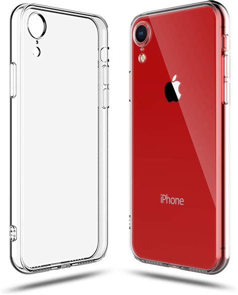 Shamo S Iphone Xr Funda Transparente Absorci N De Choque Tpu Cubierta