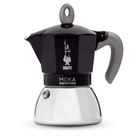 Paniate Bialetti Caffettiera Moka Induction Nera