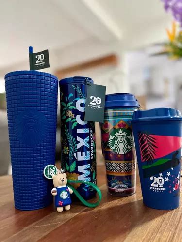 Vasos Colección Starbucks 20 Aniversario Mexico