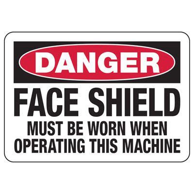 Machine Safety Signs & Machine Warning Signs | Emedco