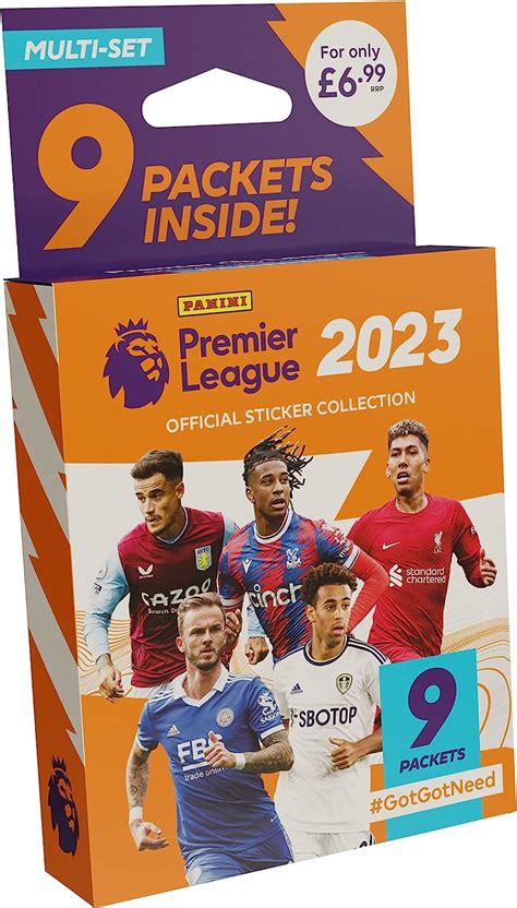 Amazon Premier League 2022 23 Sticker Collection Multiset Toys