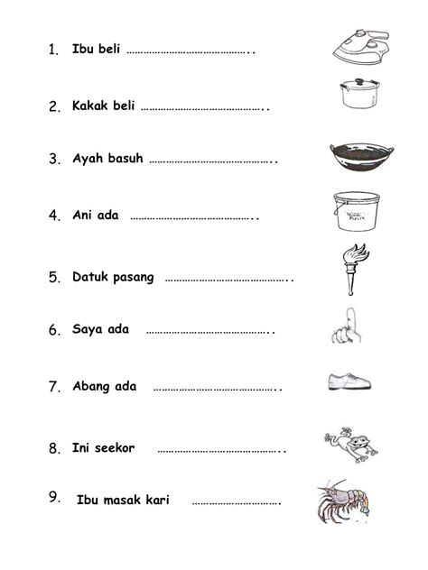 Soalan Pertengahan Tahun Darjah 1 Bahasa Melayu Contoh Yi Images And