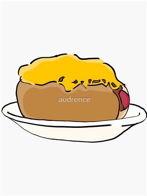 "Classic Skyline Chili Coney" Sticker for Sale by audrence | Redbubble