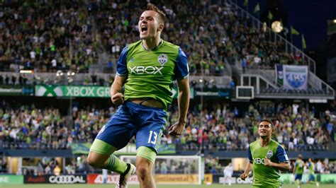 Download Jordan Morris In Seattle Sounders Versus Toronto Fc 2017