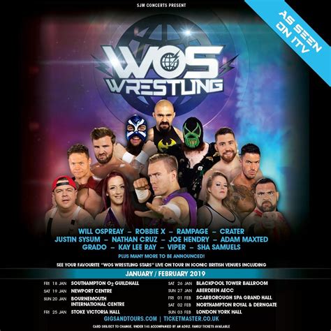 Six more names added to WOS Wrestling UK tour