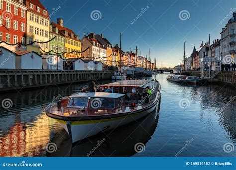 Denmark - Canal Boat Tour in Nyhavn - Copenhagen Editorial Photography ...