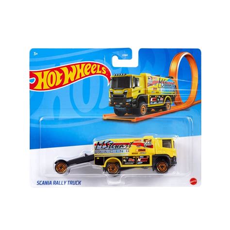 Jual Hot Wheels Track Stars Scania Rally Truck Shopee Indonesia