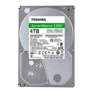 HD Toshiba Surveillance S300 4TB 3 5 5400RPM Sata III 6GB S Cache