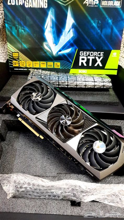 كرت شاشة Rtx Zotac 3090 24gb موقع حراج