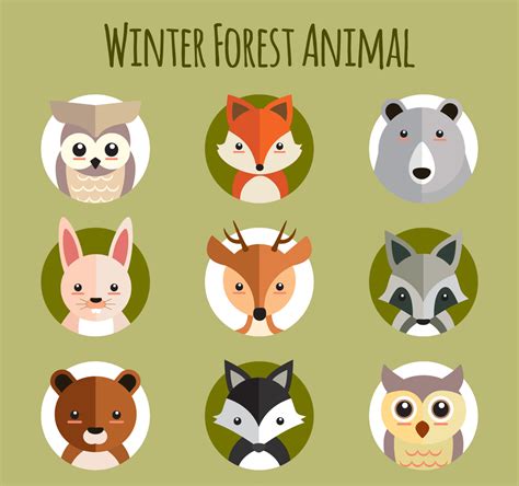 Forest Animals Vector at Vectorified.com | Collection of Forest Animals Vector free for personal use