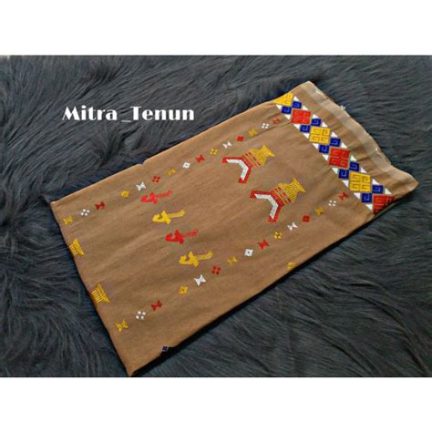 Jual Kain Tenun Toraja Kain Tenun Pasingki Jepara Motif Toraja Shopee