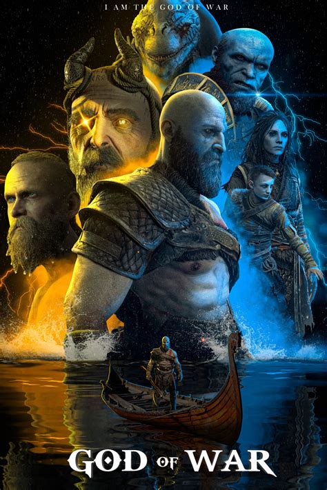 God Of War (2018) | Poster By Joshpsd