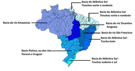 Hidrogeo Principais Bacias Hidrogr Ficas Do Brasil