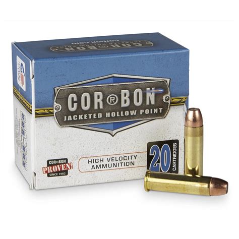 COR BON High Velocity 357 Magnum JHP 125 Grain 20 Rounds 76755