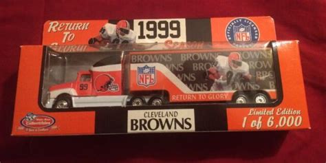 1999 Cleveland Browns Die Cast Truck Limited Edition Nib Ebay