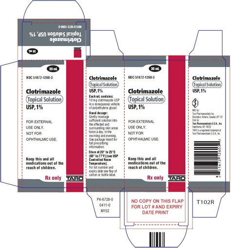 Clotrimazole - FDA prescribing information, side effects and uses