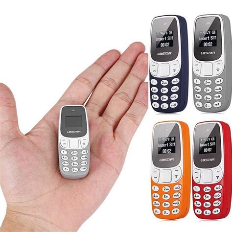 DÁRKY | MINIATURNÍ MOBILNÍ TELEFON L8STAR | GIGAeshop.cz
