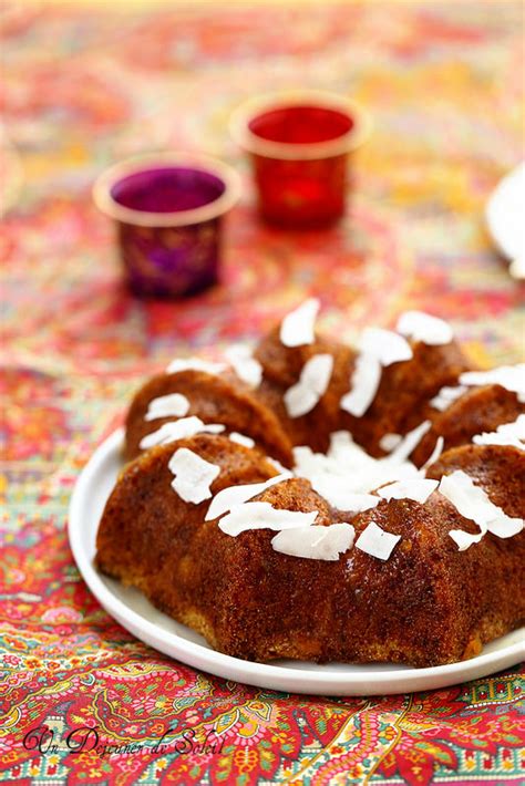 Cake à la semoule marmelade d orange et coco Un déjeuner de soleil