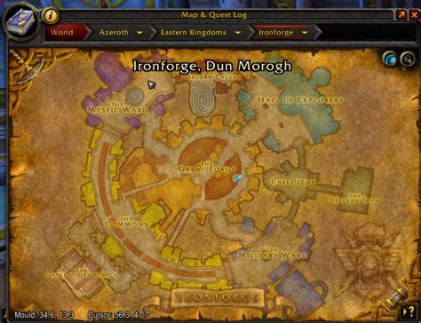 Coordinates Tracking : Map, Coords, Compasses : World of Warcraft AddOns