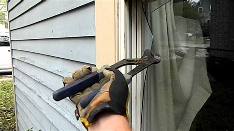 Tutorial How To Replace Broken Window Glass Aluminum Frame Now