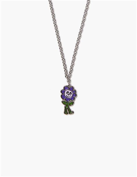 WKNDRS Flower Pendant Necklace Silver 하이츠스토어