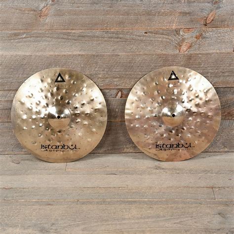 Istanbul Agop 15 Xist Dry Dark Brilliant Hi Hat Pair Reverb