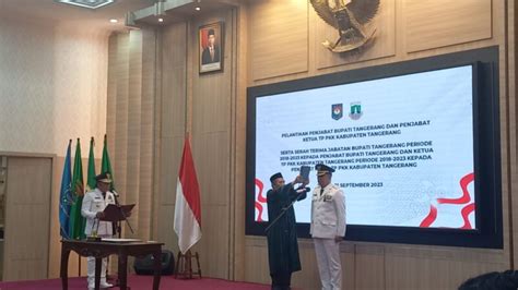 Al Muktabar Lantik Andi Ony Sebagai Pj Bupati Tangerang Bagusnews Co