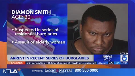 Suspect Arrested In String Of Assaults Burglaries That Had Socal