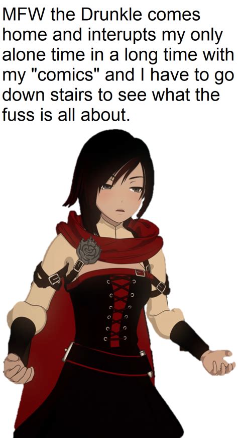 Ruby Reaction Rwby Know Your Meme