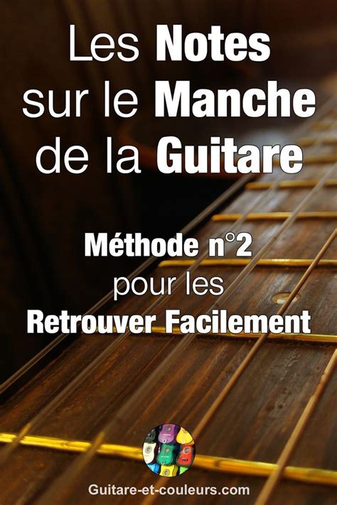 Les Notes Sur Le Manche De La Guitare M Thode N Pour Les Retrouver