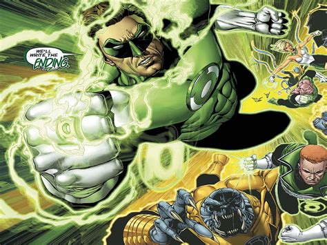 Green Lantern Corps Rebirth Hal Jordan Ultra X Green