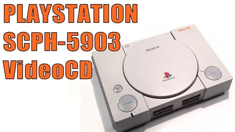 PlayStation 1 SCPH 5903 VideoCD Console YouTube